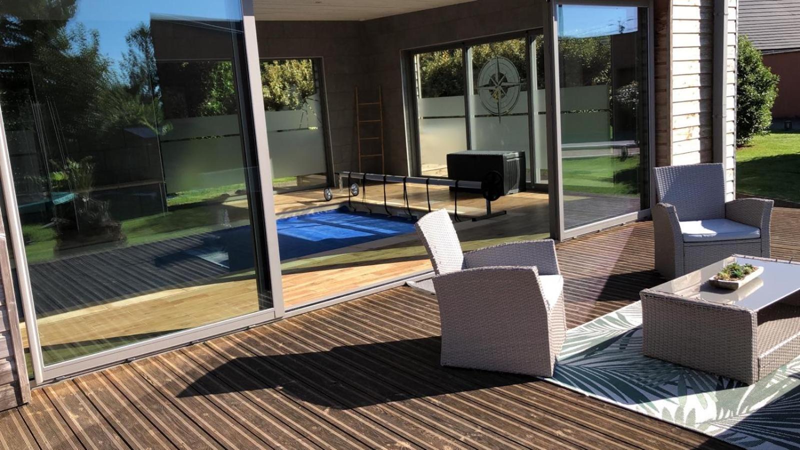 D'architecte Avec Piscine Chauffee *
